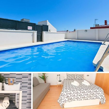 Precioso Estudio Con Piscina Málaga Buitenkant foto